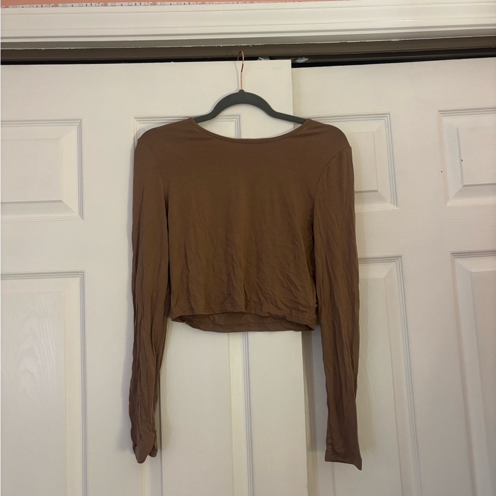 Women’s brown long sleeve